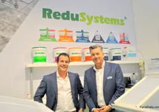 Hidde Huisintveld (new at the company) and Paul van Gils of ReduSystems